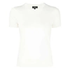 Theory Fine-knit Wool-blend Top In White