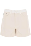 STELLA MCCARTNEY BANANA DENIM SHORTS