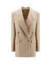 STELLA MCCARTNEY SUSTAINABLE VISCOSE DOUBLE-BREASTED  BLAZER