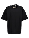 Y/project Logo-print Triple-collar T-shirt