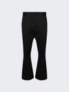 Amiri Chino Kick Flare Pants In Black