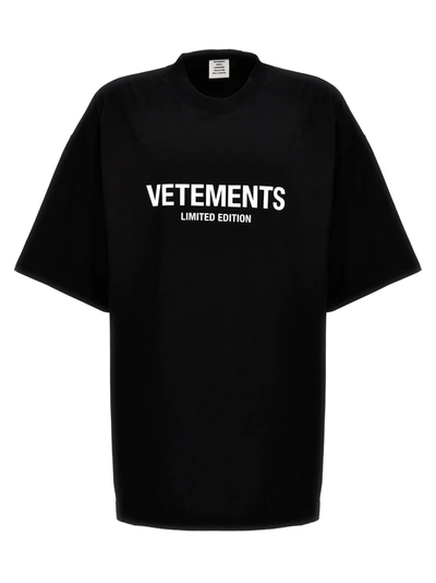 VETEMENTS LIMITED EDITION T-SHIRT WHITE/BLACK