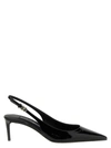 Dolce & Gabbana Tortoiseshell-print Patent Leather Slingbacks