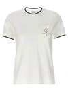 Brunello Cucinelli White Logo T-shirt