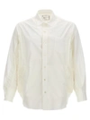 SACAI NYLON INSERT SHIRT SHIRT, BLOUSE WHITE