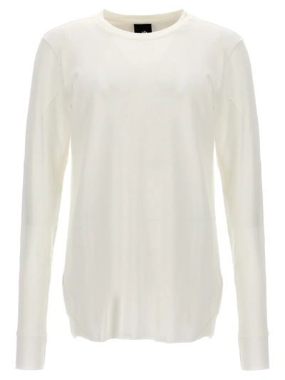 Thom Krom Raw Cut Hem T-shirt In White