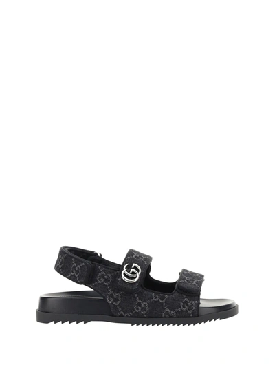 Gucci Sandal Shoes In Black