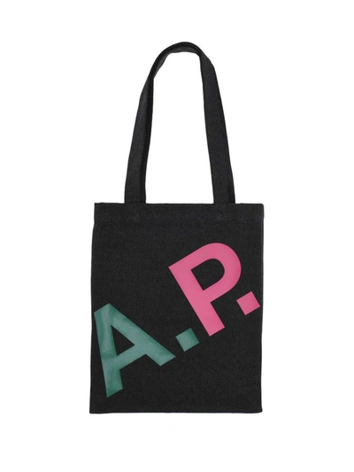 Apc A.p.c. Bags In Noir Delave