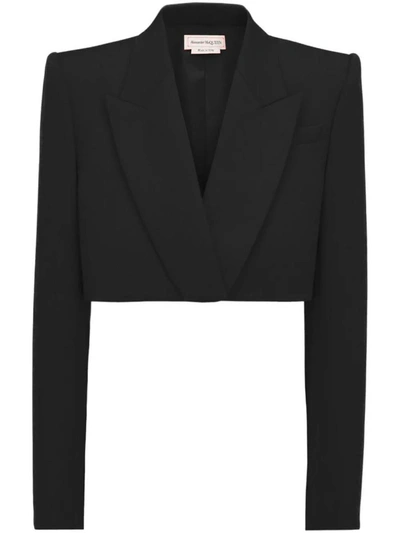 Alexander Mcqueen Jackets In Black
