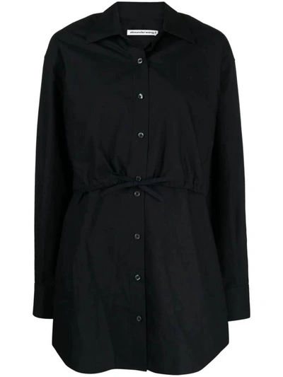 Alexander Wang Hemdkleid Im Layering-look In Black