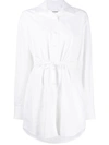 Alexander Wang Cotton Shirtdress In White