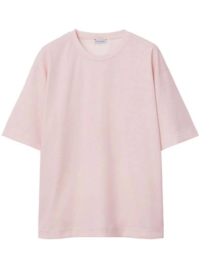 Burberry T-shirts In Cameo
