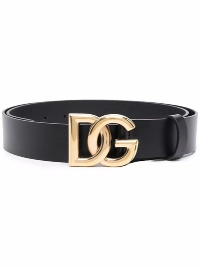 Dolce & Gabbana Belts In Black