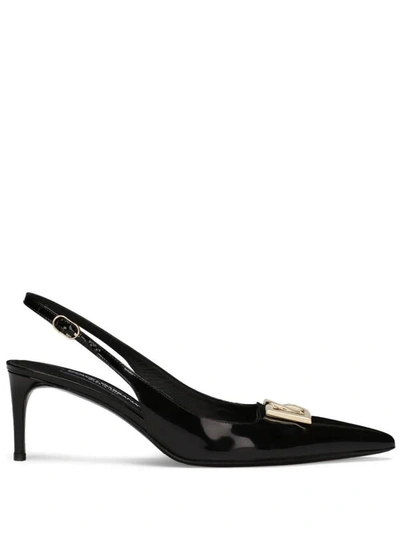 Dolce & Gabbana Flat Shoes In Black