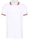 Etro Pegaso-embroidered Polo Shirt In White