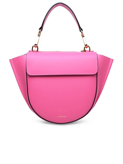 Wandler Small Hortensia Leather Bag In Fucsia