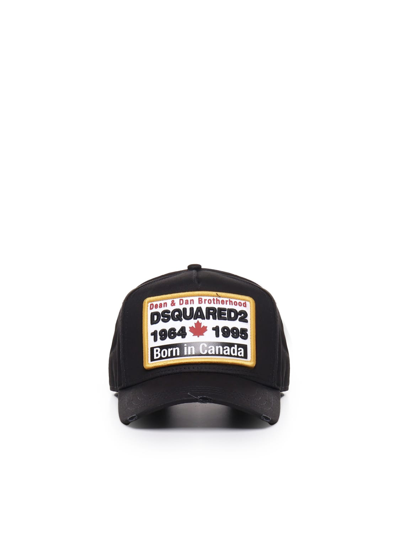 Dsquared2 Baseball Hat With Logo In Black