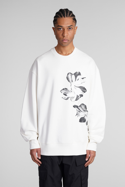 Y-3 Sweatshirt In White Cotton