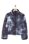 Electric & Rose Easton Padded Jacket In Onyx/ Lilac