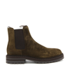 Common Projects Taupe Suede Ankle Boots In Taupe