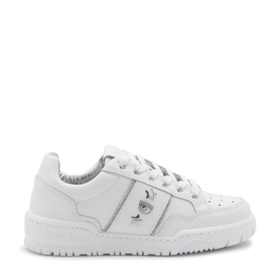 Chiara Ferragni Sneakers Bianco In White/silver