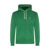 Polo Ralph Lauren Hooded Sweatshirt With Drawstring And Pocket In Athletic Green