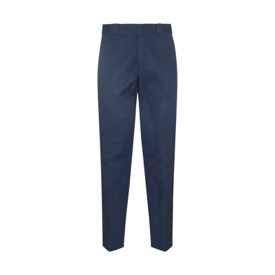 Dickies Air Force Blue Cotton Blend Pants In Neutral
