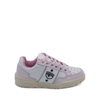 Chiara Ferragni Woman Sneakers Light Pink Size 10 Soft Leather In White/shrinking Violet