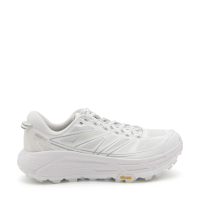 Hoka One One Mafate Speed 2 Sneakers In White/lunar Rock