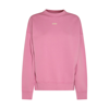 Autry Logo-print Cotton Sweatshirt In Pink