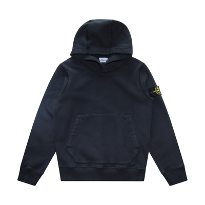 Stone Island Kids' Navy Cotton Sweatshirt