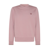 Fred Perry Crew Neck Sweatshirt In Pink