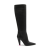 3JUIN BLACK LEATHER ALEXA BOOTS