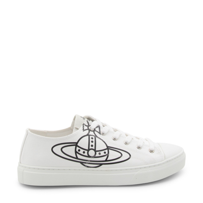 Vivienne Westwood Zapatillas - Plimsoll Low Top 2.0 In White