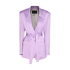 HEBE STUDIO LILAC VISCOSE THE LOVER BLAZER