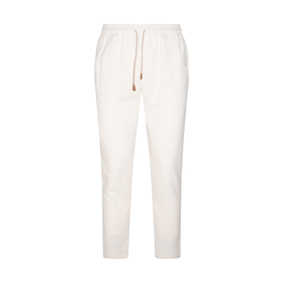 Eleventy White Cashmere Pants