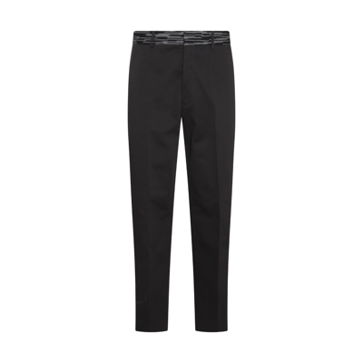 Missoni Black Cotton Stretch Pants