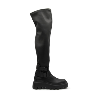 Vic Matie Black Leather Boots