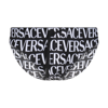 VERSACE BLACK AND WHITE SWIMMIG TRUNKS