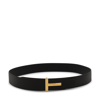 Tom Ford Belts In Black-brown