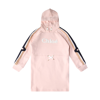 CHLOÉ ANTIQUE PINK COTTON SWEATSHIRT DRESS