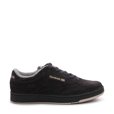 REEBOK DARK BROWN LEATHER SNAKERS