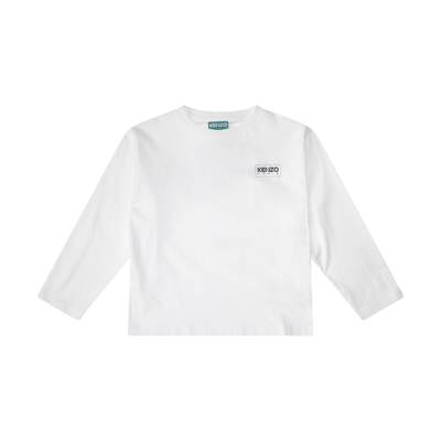 Kenzo Kids' Ivory Cotton T-shirt