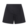 Ten C Black Stretch Shorts