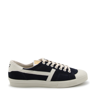 Tom Ford Sneakers In Midnight