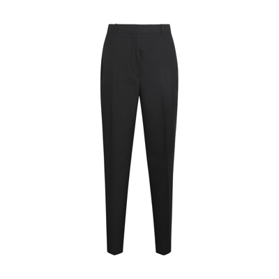 Calvin Klein Ck Black Viscose Blend Trousers