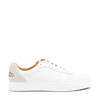 VIVIENNE WESTWOOD WHITE LEATHER ORB SNEAKERS