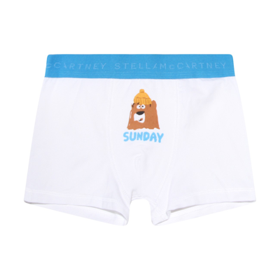 Stella Mccartney Babies' Colorful Cotton Boxers In Colourful