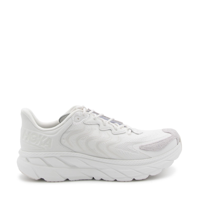 Hoka One One Clifton Ls Sneakers In White