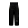 44 Label Group M Black And White Cotton Cargo Pants In Black